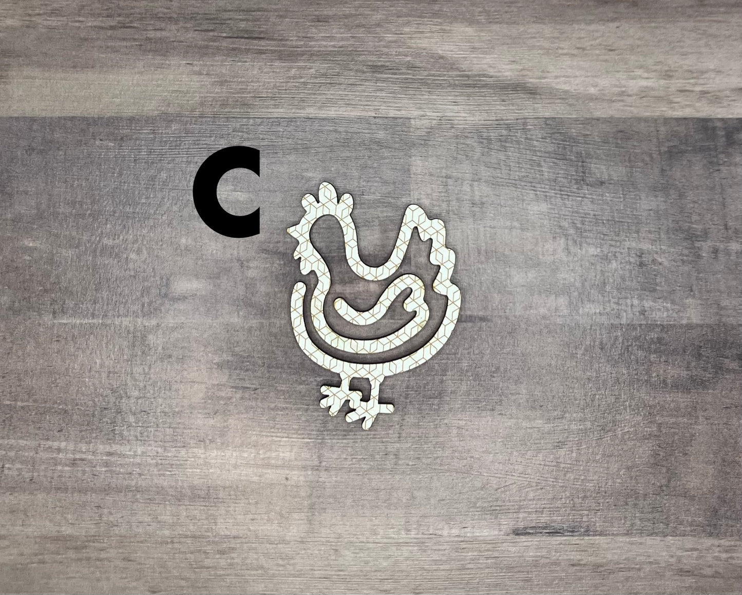 Chicken Shaped Bookmark