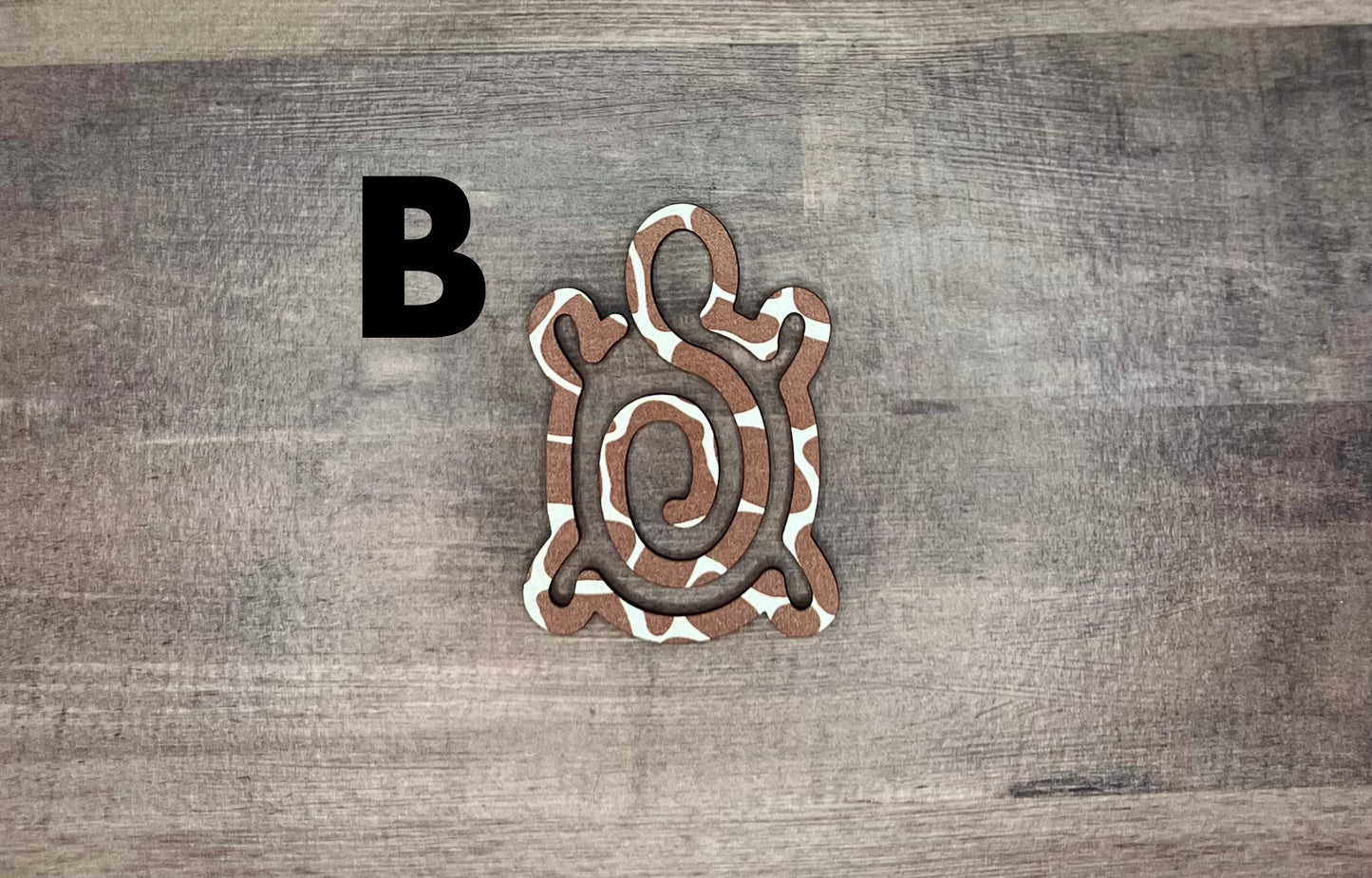 Turtle Shaped Bookmark