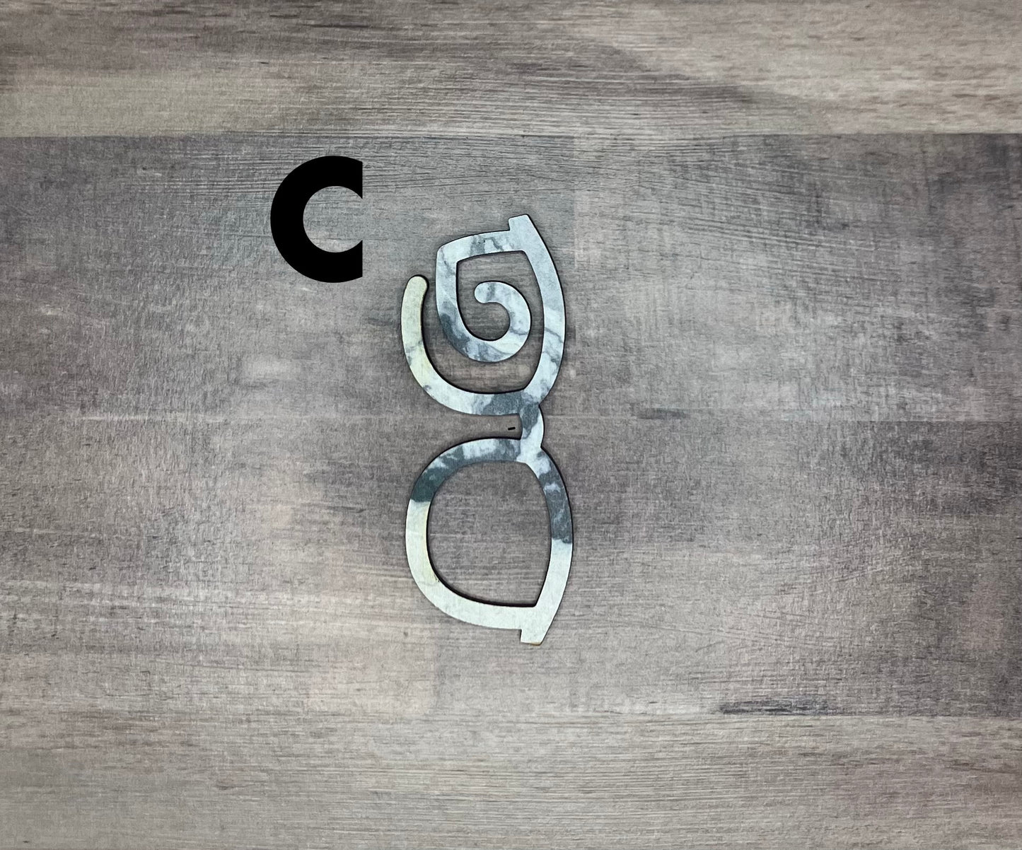 Glasses Shaped Bookmark