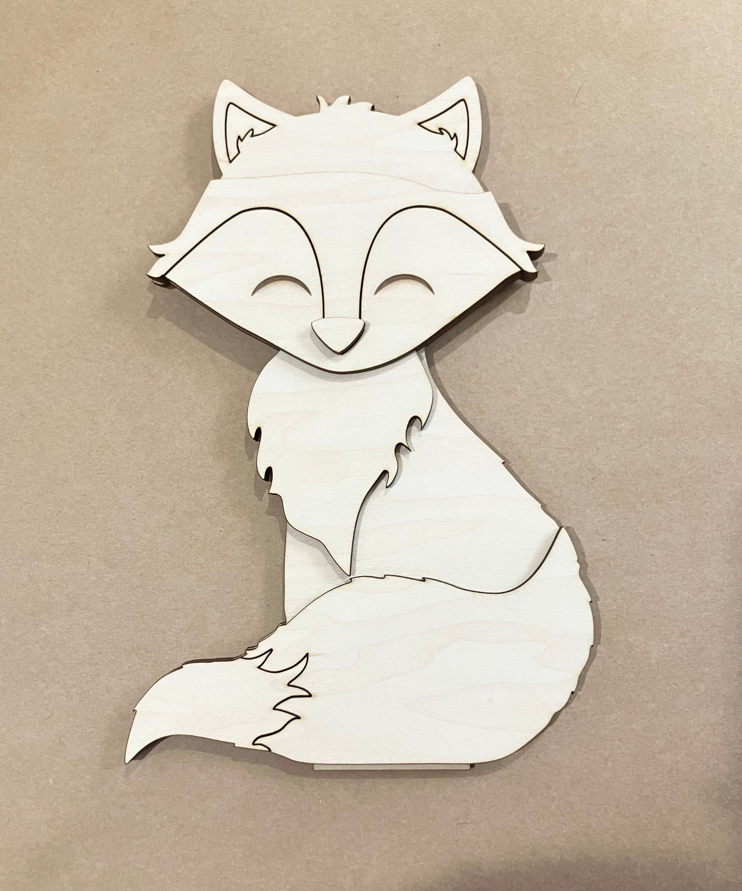Fox With Interchangeable Hat