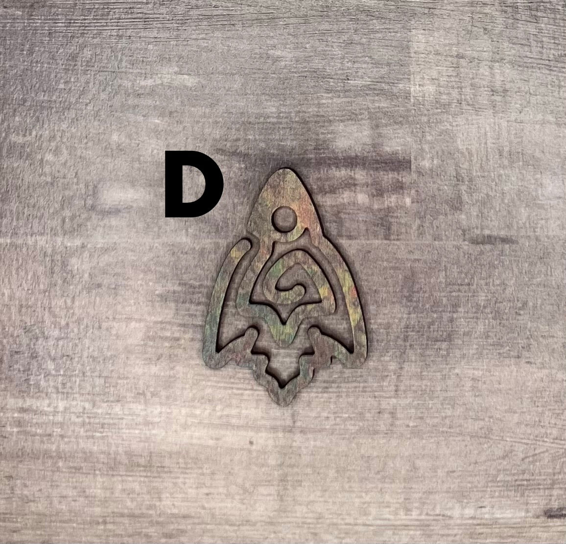 Rocket Shaped Bookmark