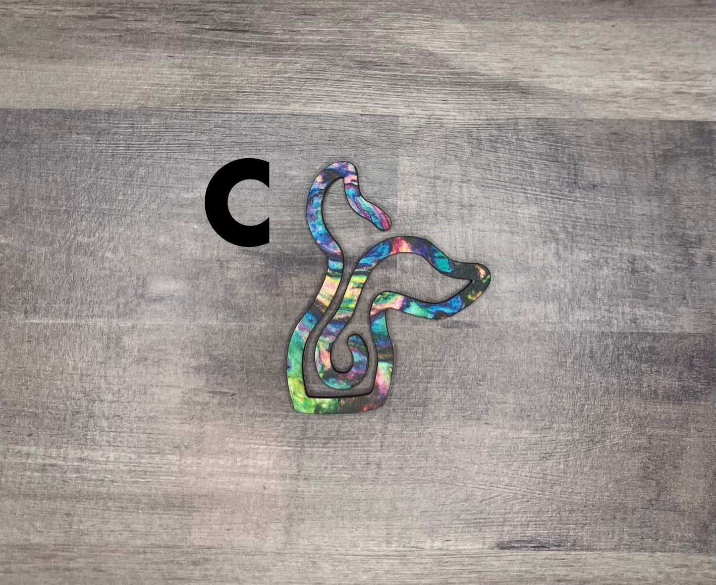 Mermaid Shaped Bookmark