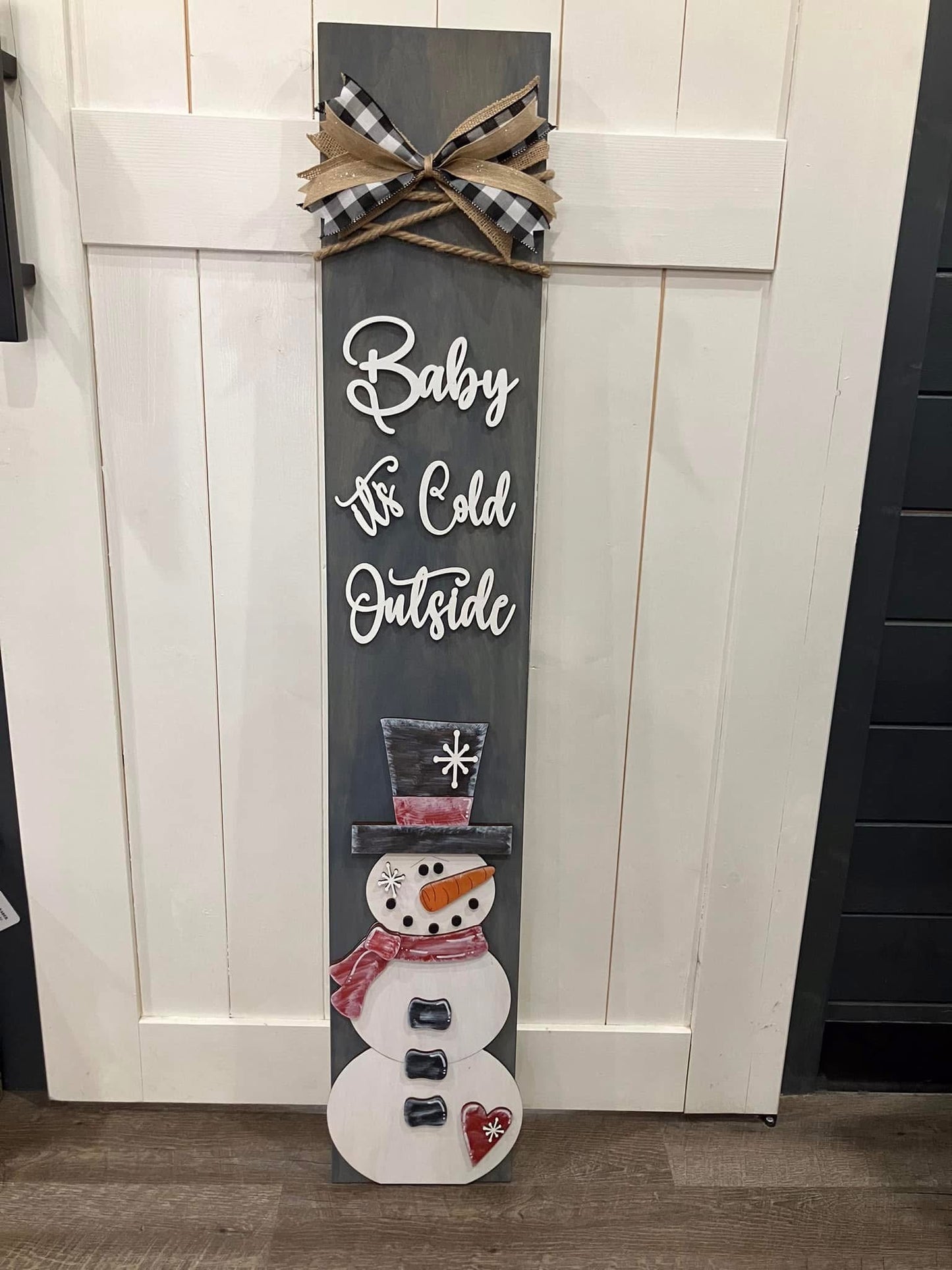 Baby It’s Cold Outside Porch Leaner JHD0200