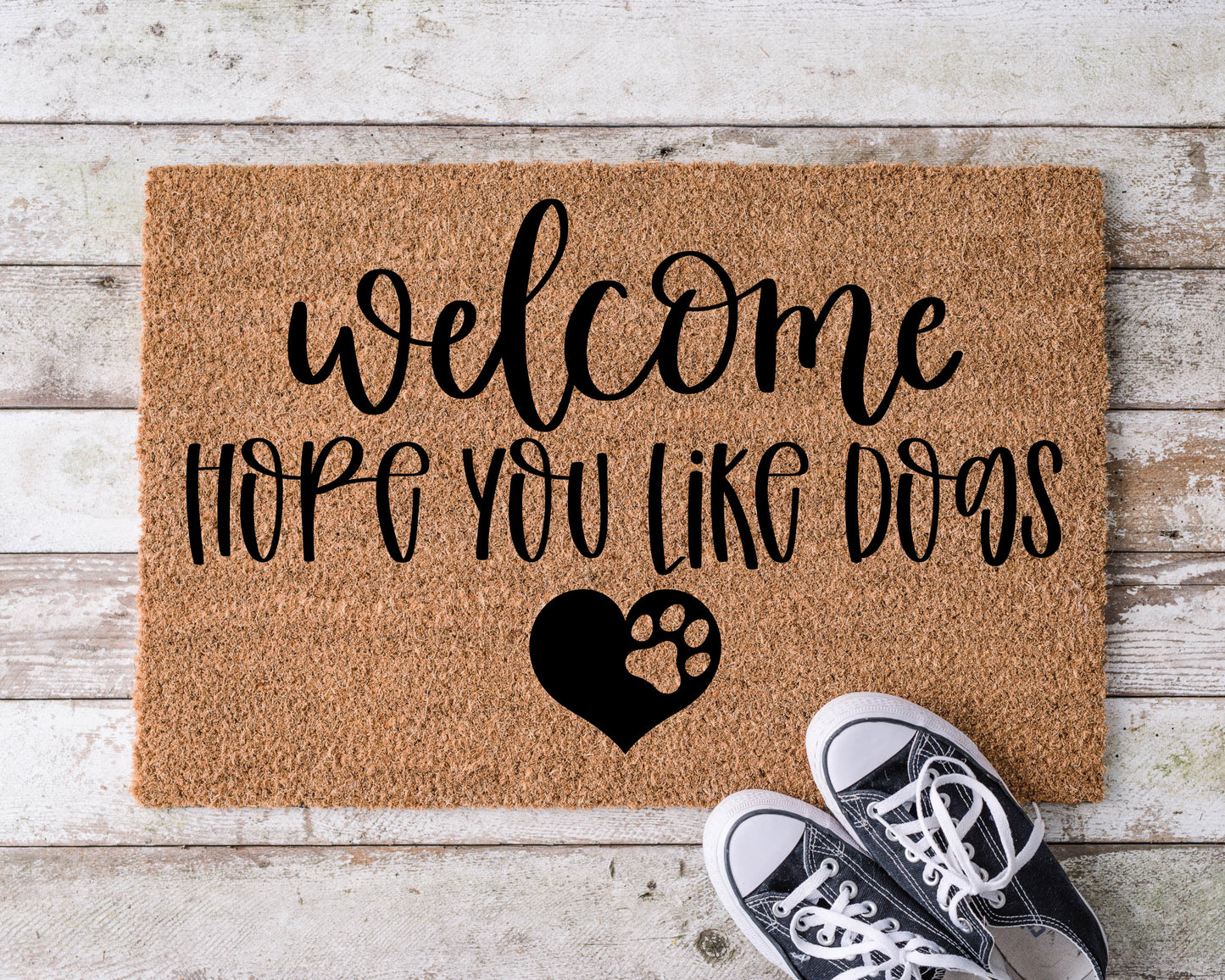 Welcome Hope You Like Dogs Welcome Mat WM016