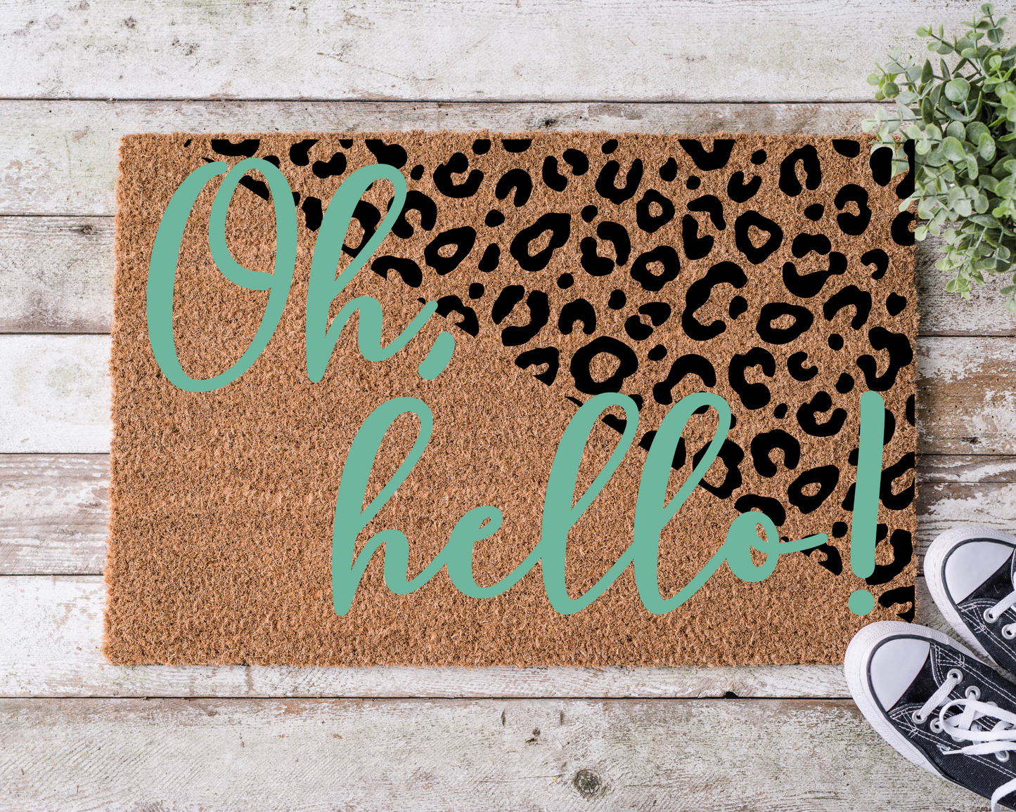 Oh Hello Welcome Mat WM001