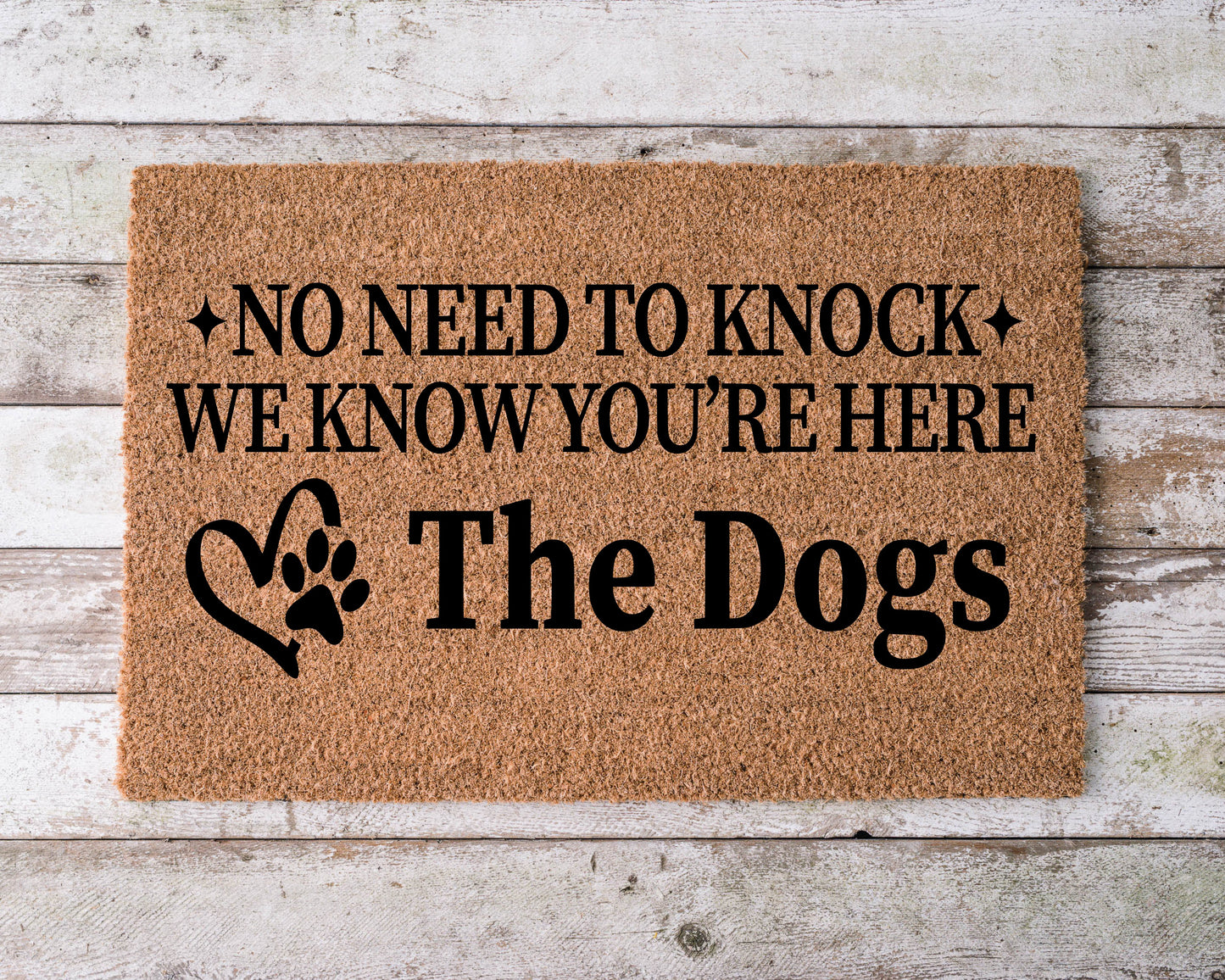 No Need to Knock Welcome Mat WM004