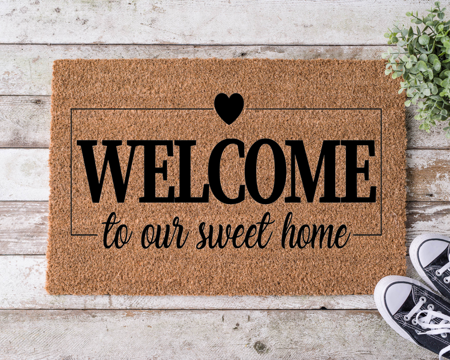Welcome to our Sweet Home Welcome Mat WM022