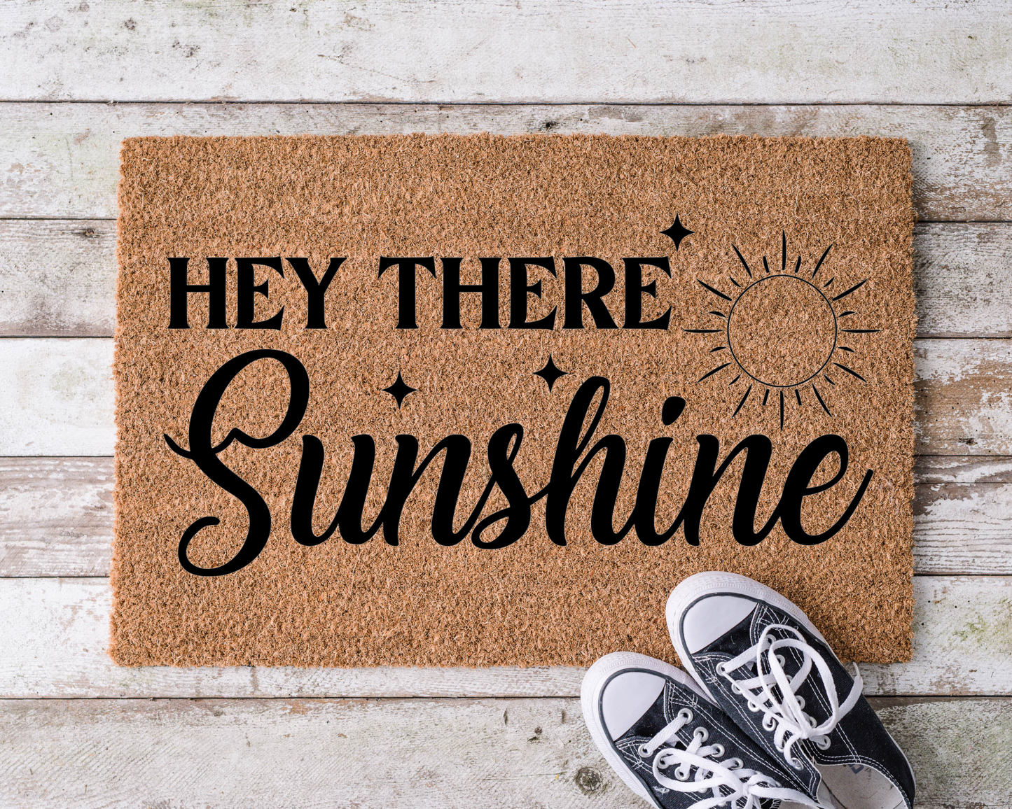 Hey There Sunshine Welcome Mat WM025
