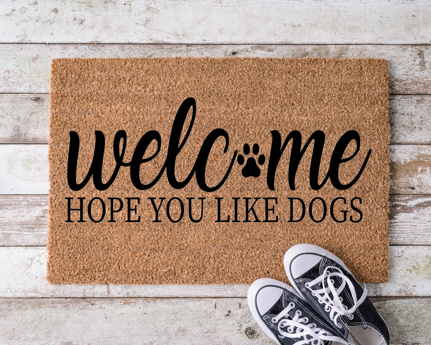 Welcome Hope You Like Dogs Welcome Mat WM027