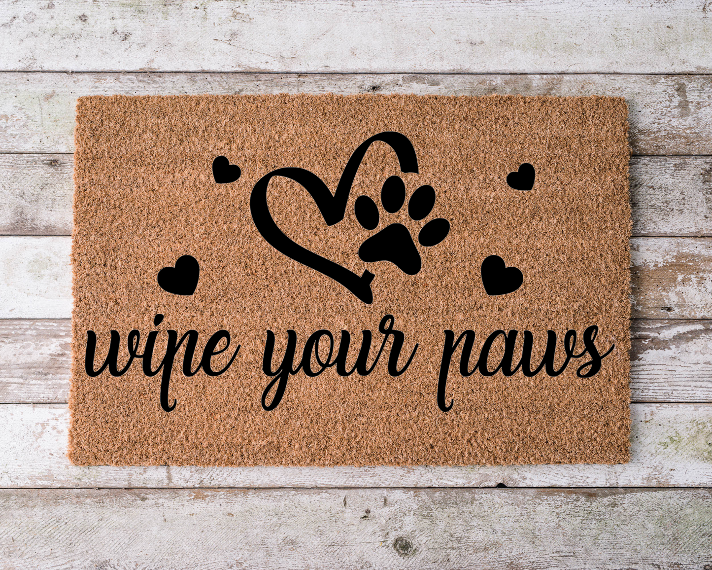 Wipe Your Paws Welcome Mat WM033