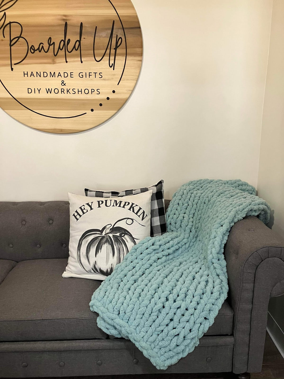 Chunky Knit Blankets