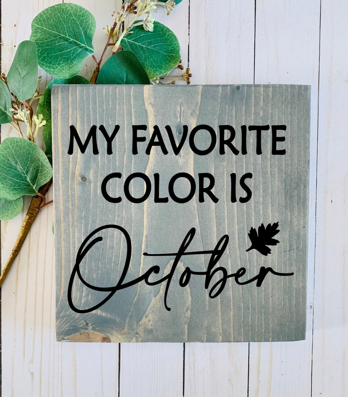 My Favorite Color is October SPC0261