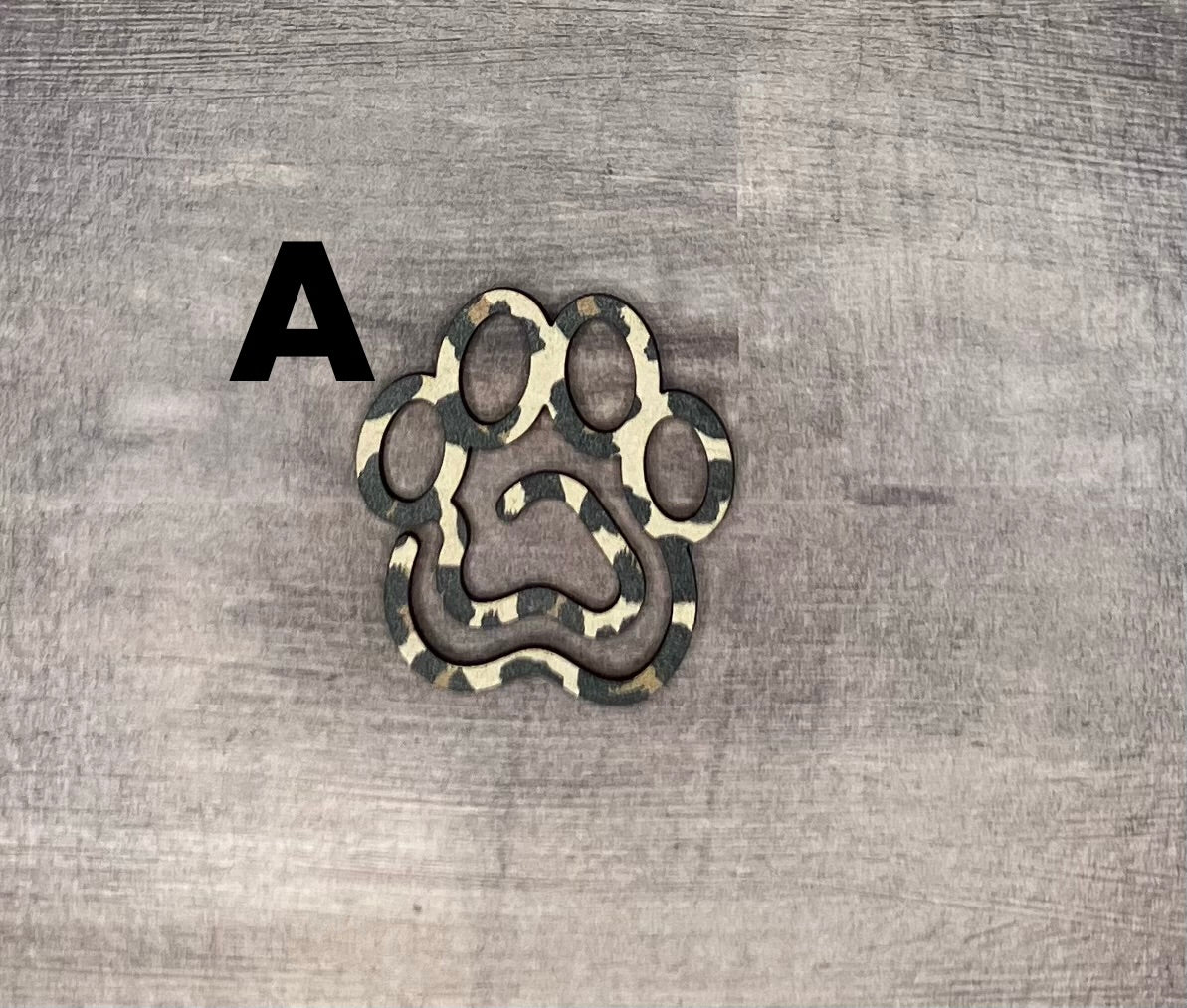 Paw Shaped Bookmark