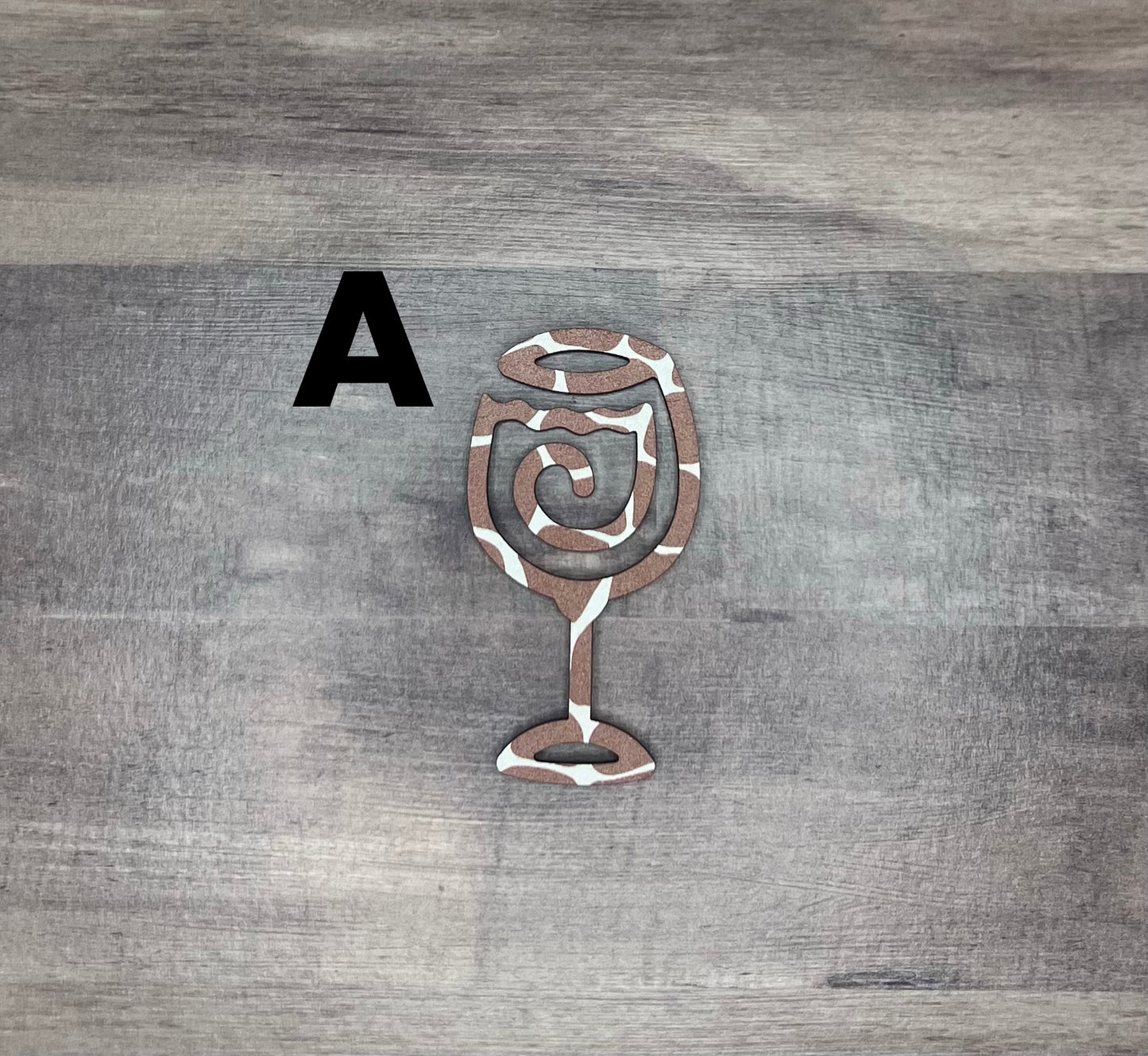 Wine Glass Shaped Bookmark