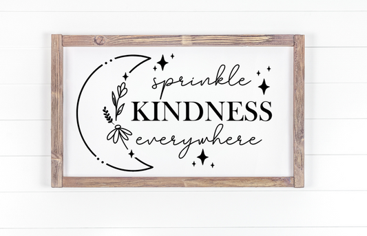 Sprinkle Kindness Sign Rectangle Stencil Signs – Page 12 – Boarded Up