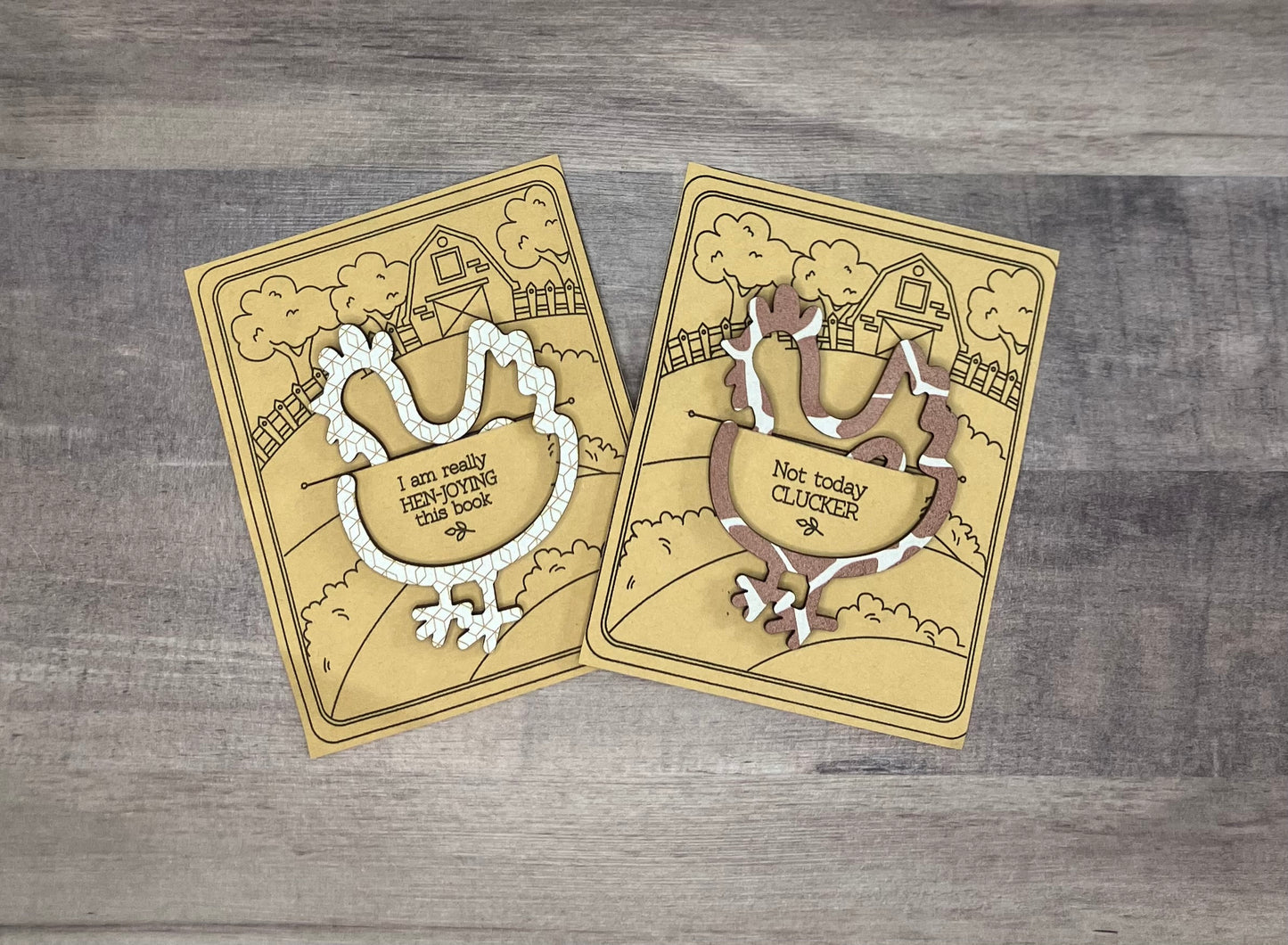 Chicken Shaped Bookmark