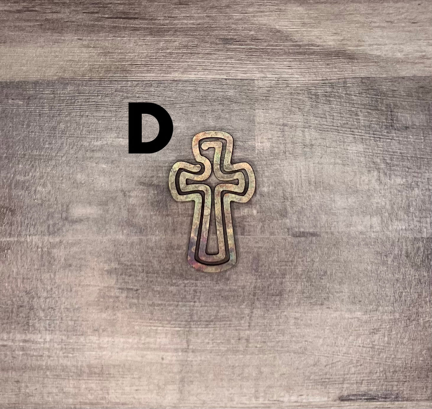 Cross Shaped Bookmark
