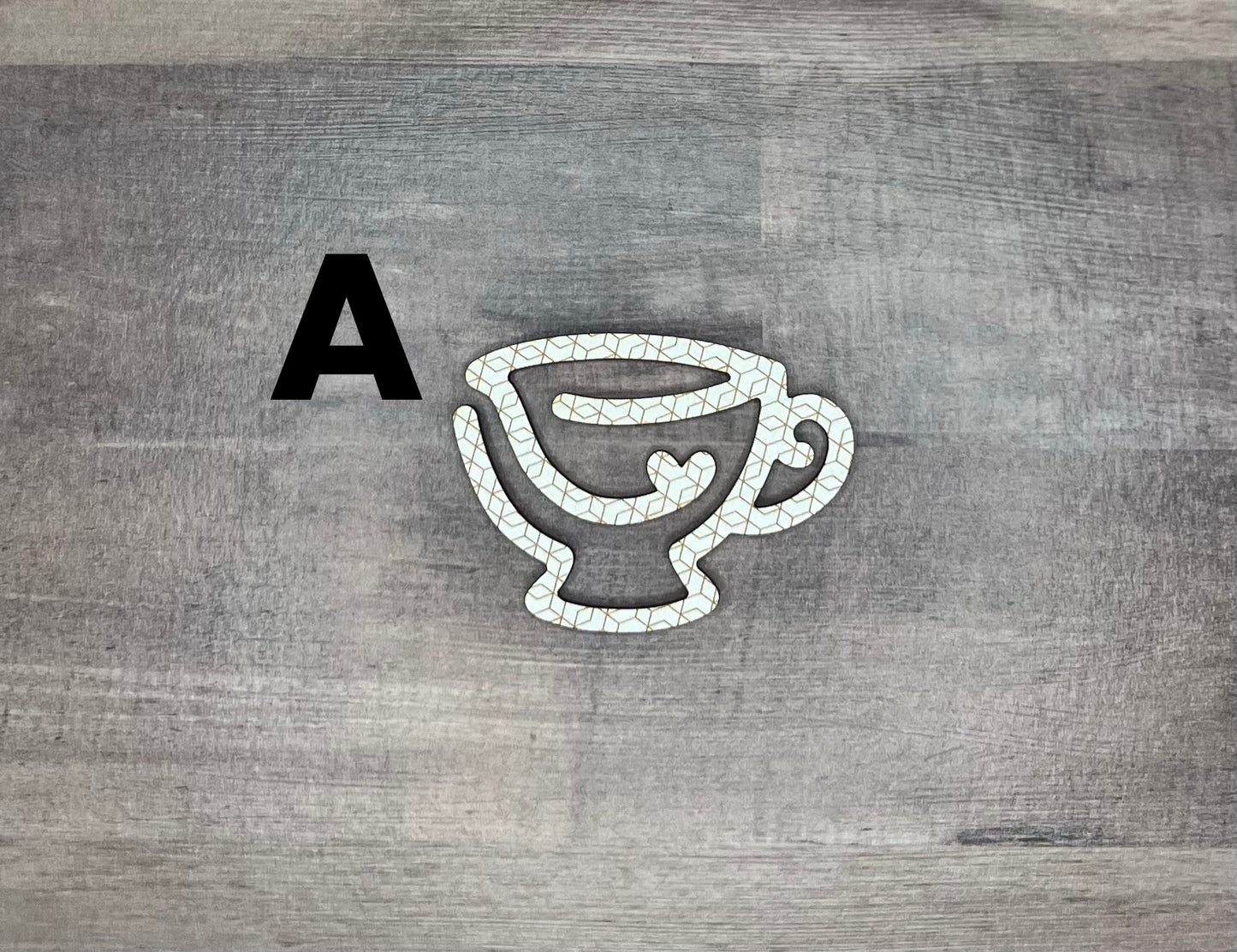 Teacup Shaped Bookmark