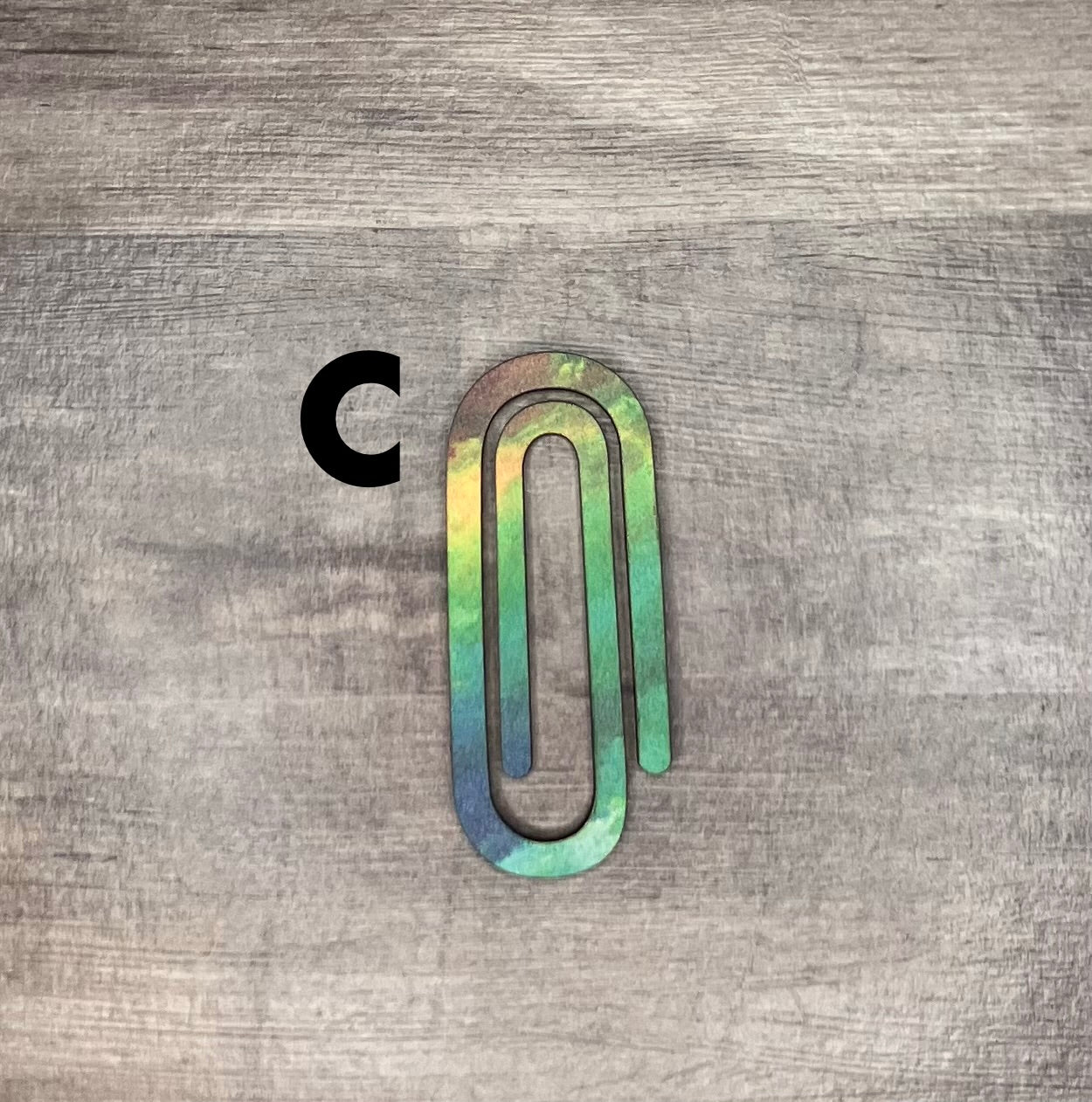 Paperclip Shaped Bookmark