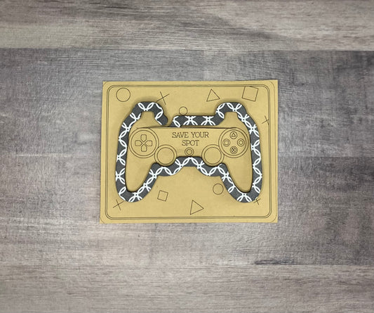 Game Controller Shaped Bookmark