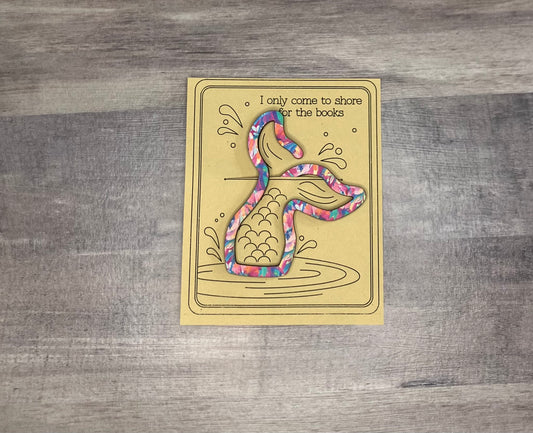 Mermaid Shaped Bookmark
