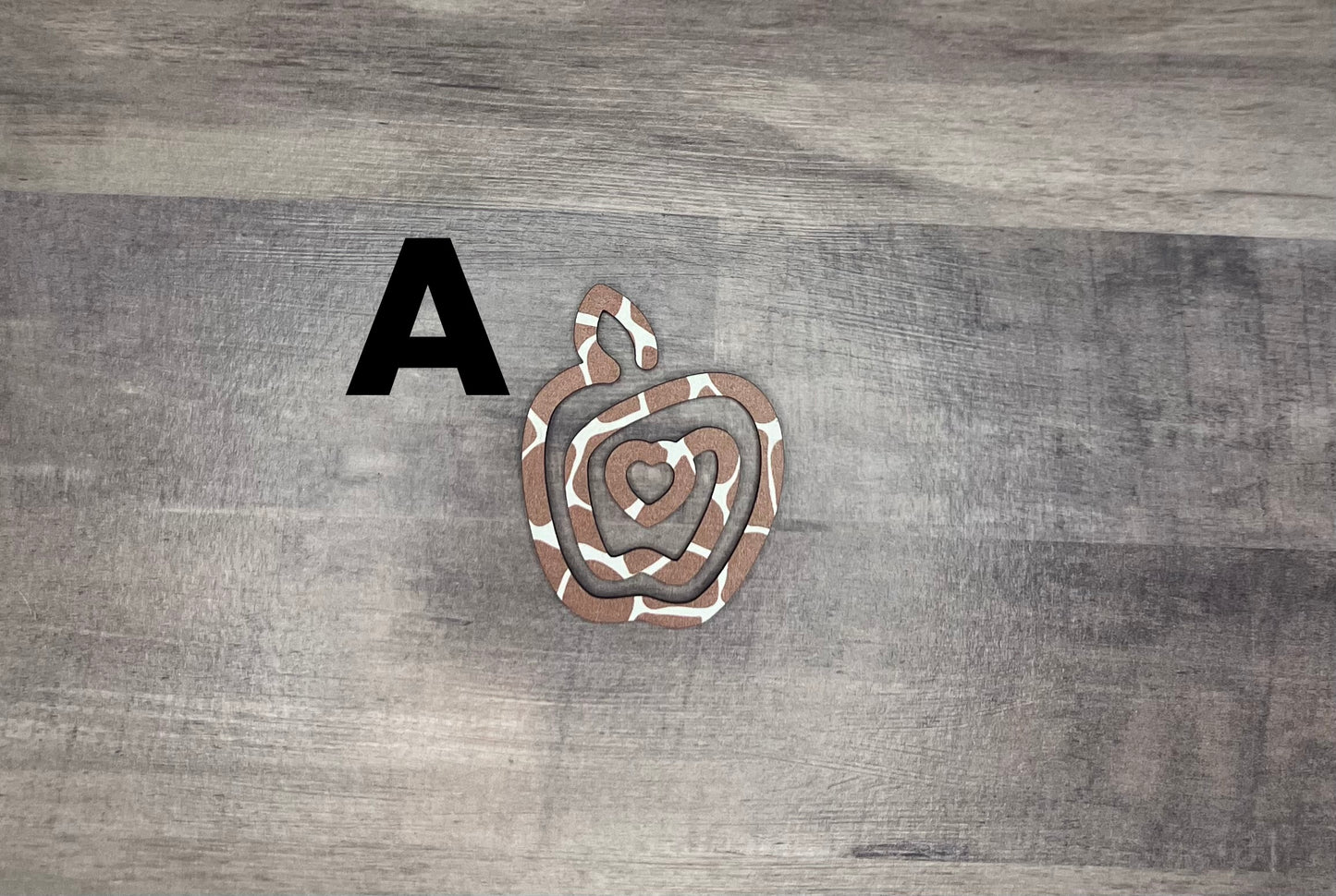Apple Shaped Bookmark