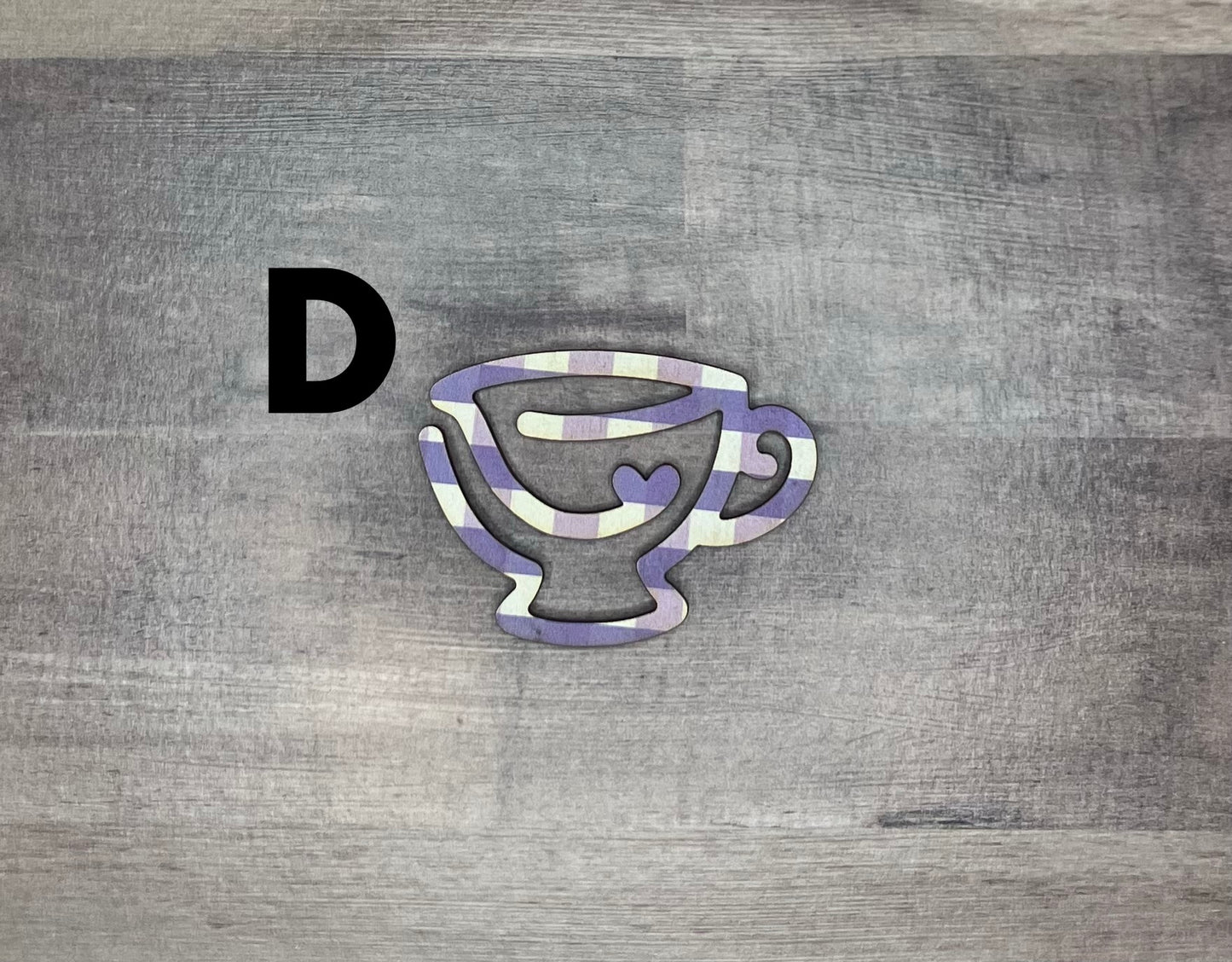Teacup Shaped Bookmark