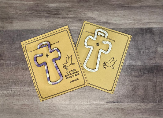 Cross Shaped Bookmark