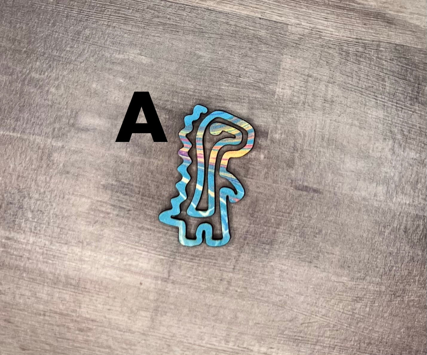 Dinosaur Shaped Bookmark