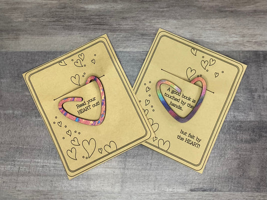 Heart Shaped Bookmark
