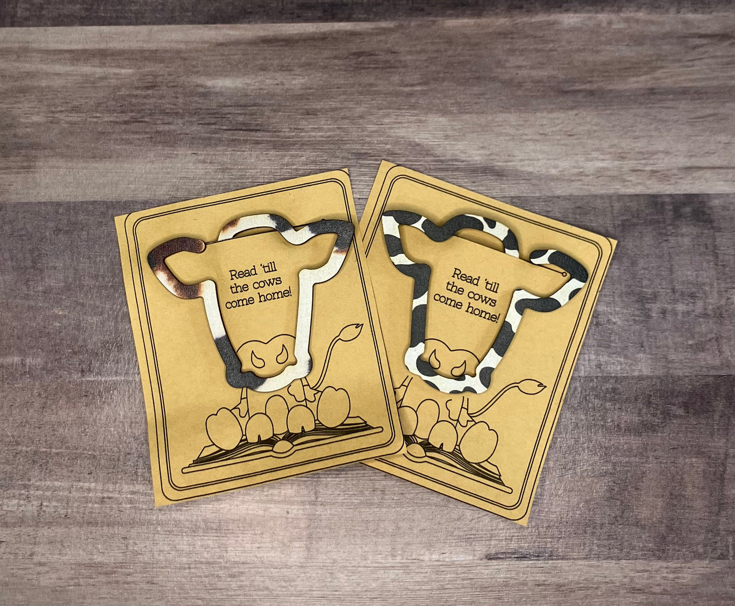 Cow Shaped Bookmark