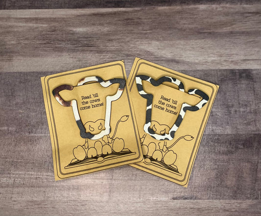 Cow Shaped Bookmark