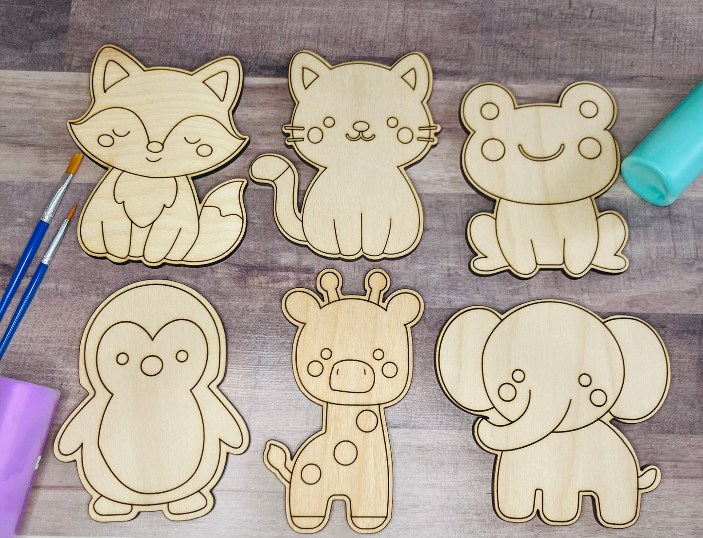 Baby Animals Paint Kit