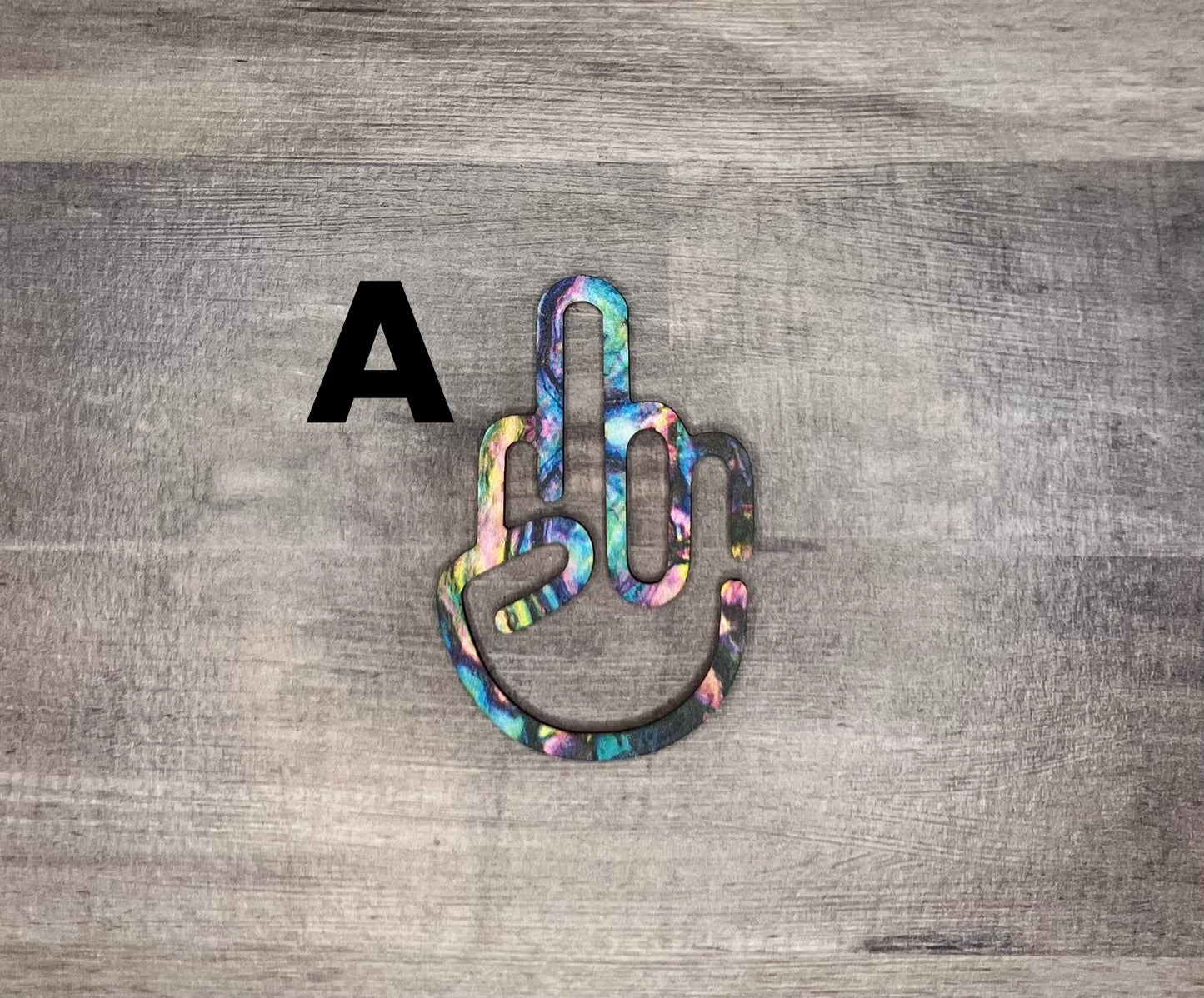 Middle Finger Shaped Bookmark