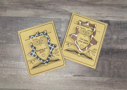 Owl Shaped Bookmark