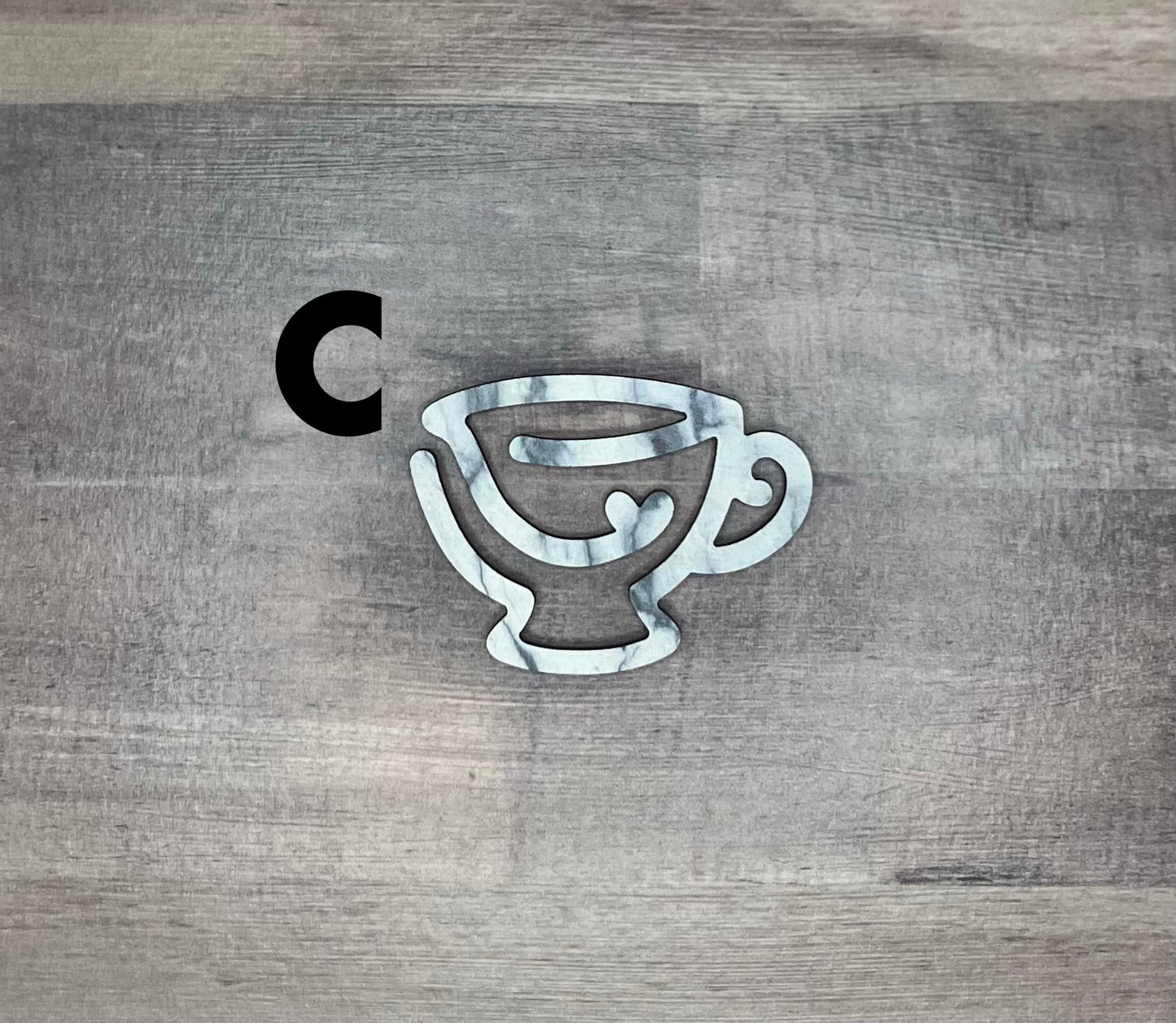 Teacup Shaped Bookmark