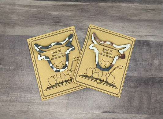 Highland Cow Shaped Bookmark