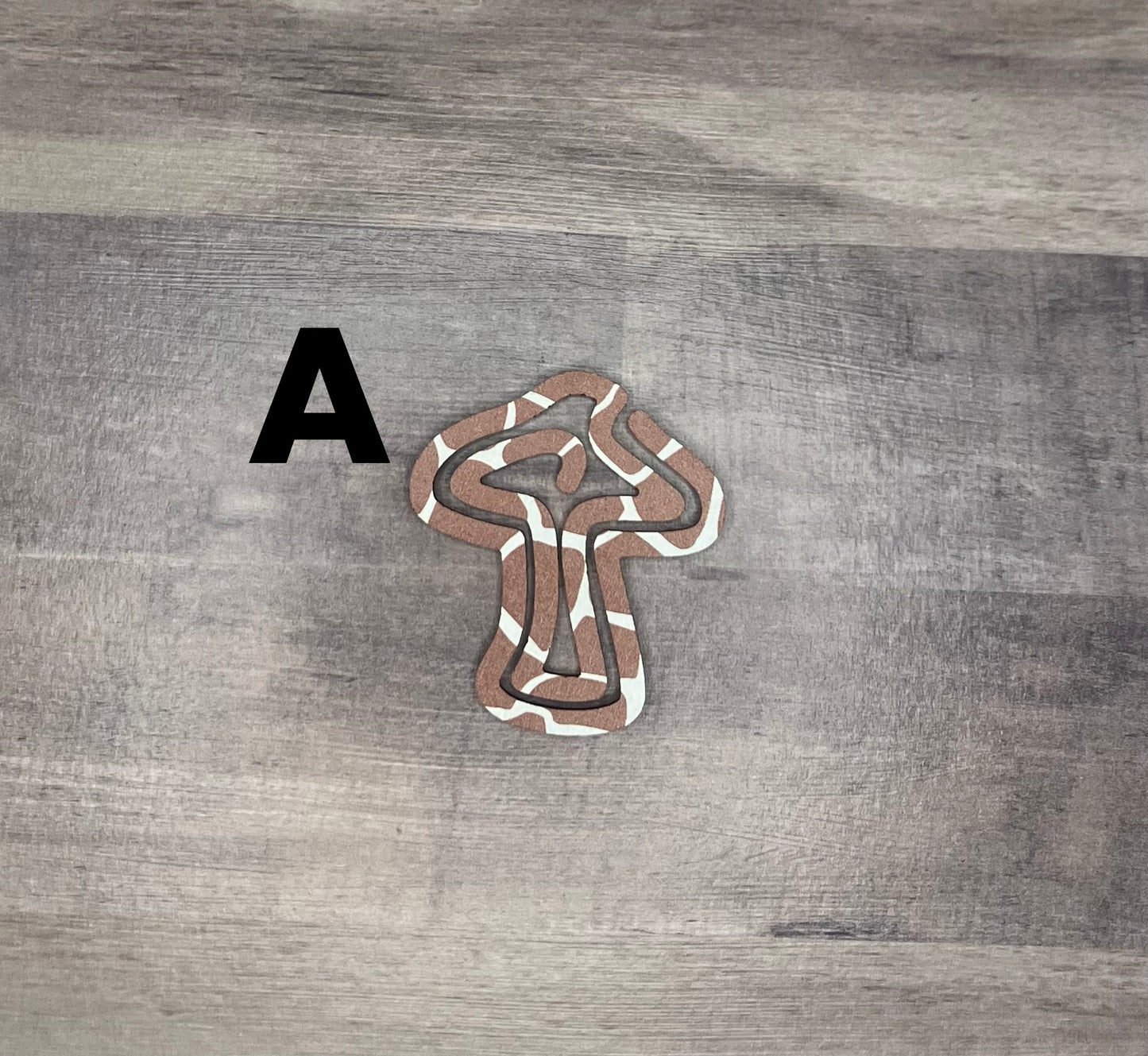 Mushroom Shaped Bookmark