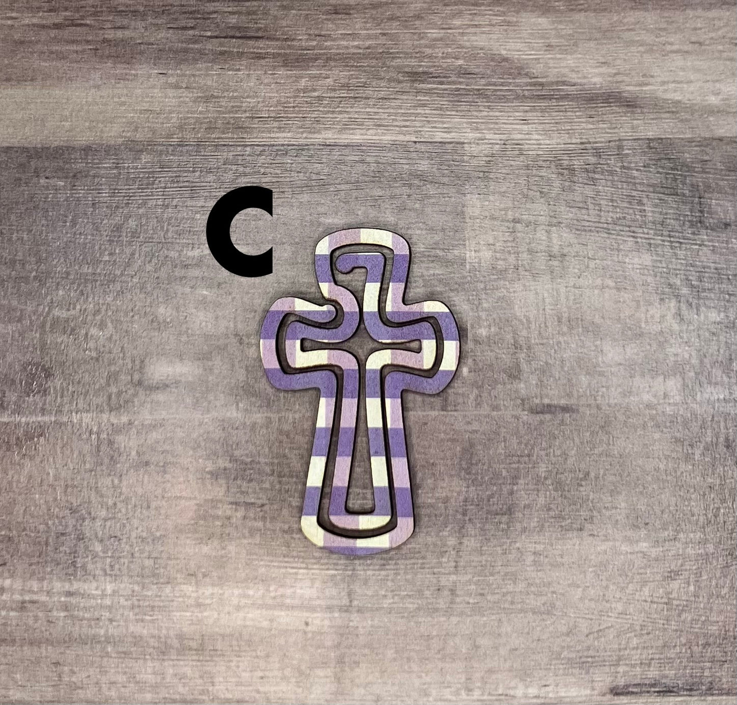 Cross Shaped Bookmark