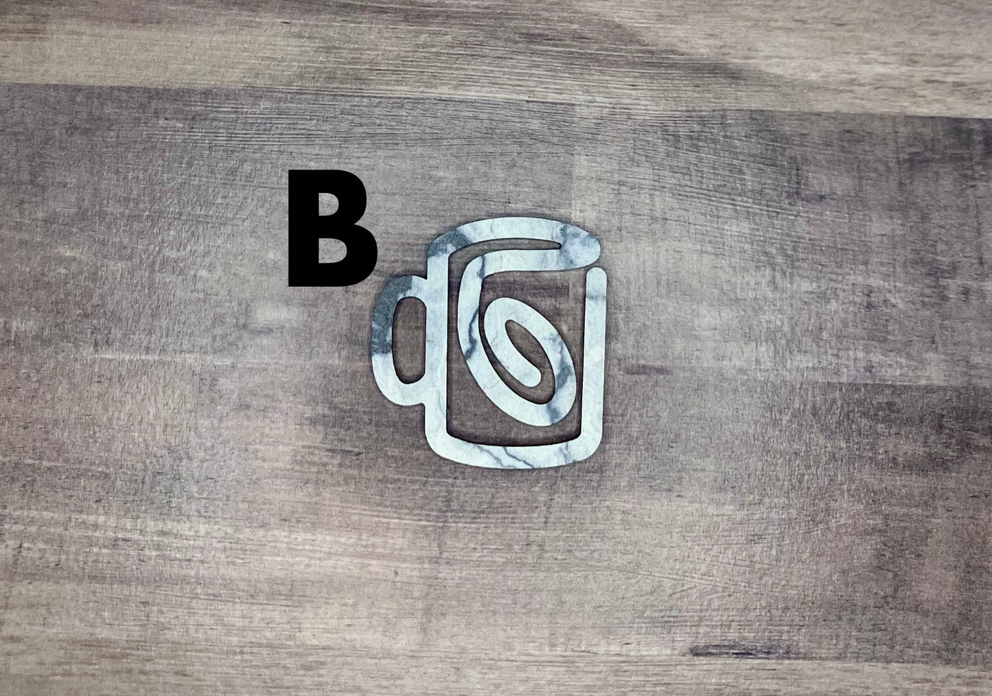 Coffee Mug Shaped Bookmark