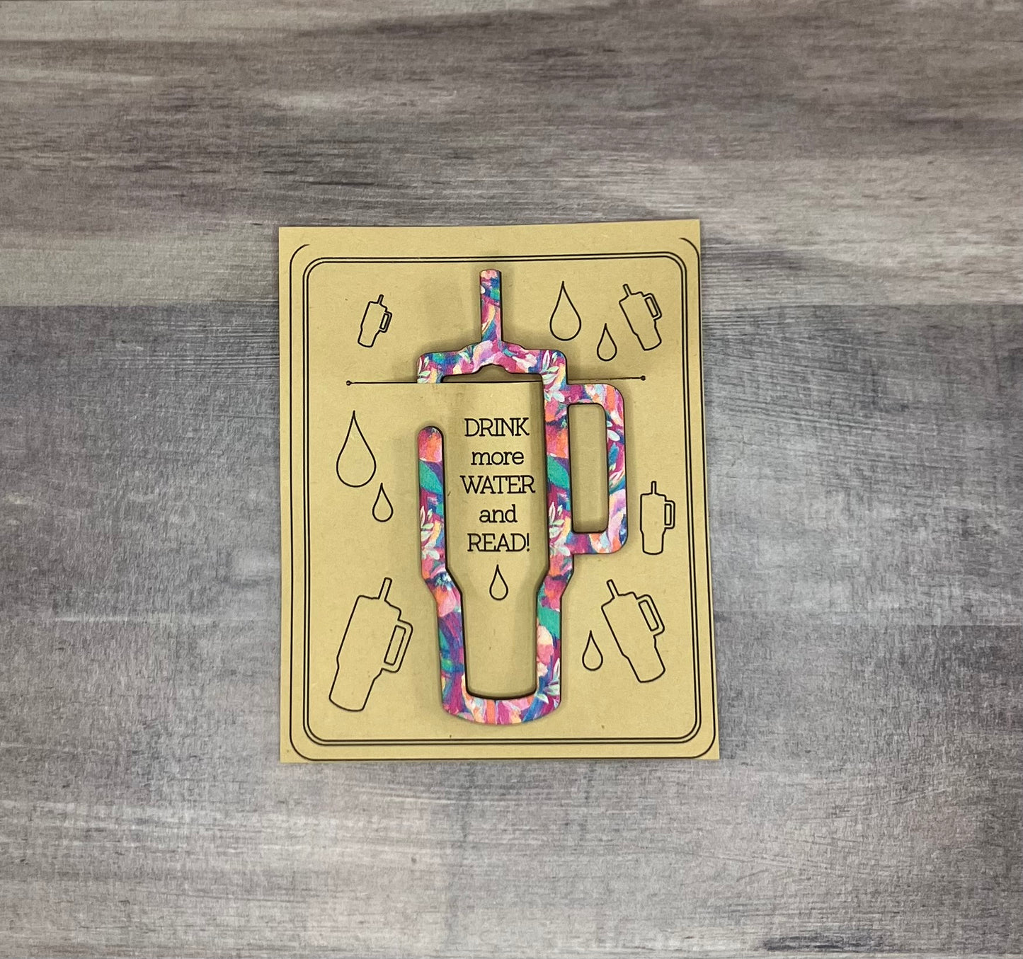 Tumbler Shaped Bookmark
