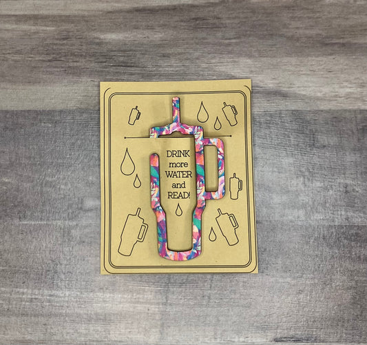 Tumbler Shaped Bookmark