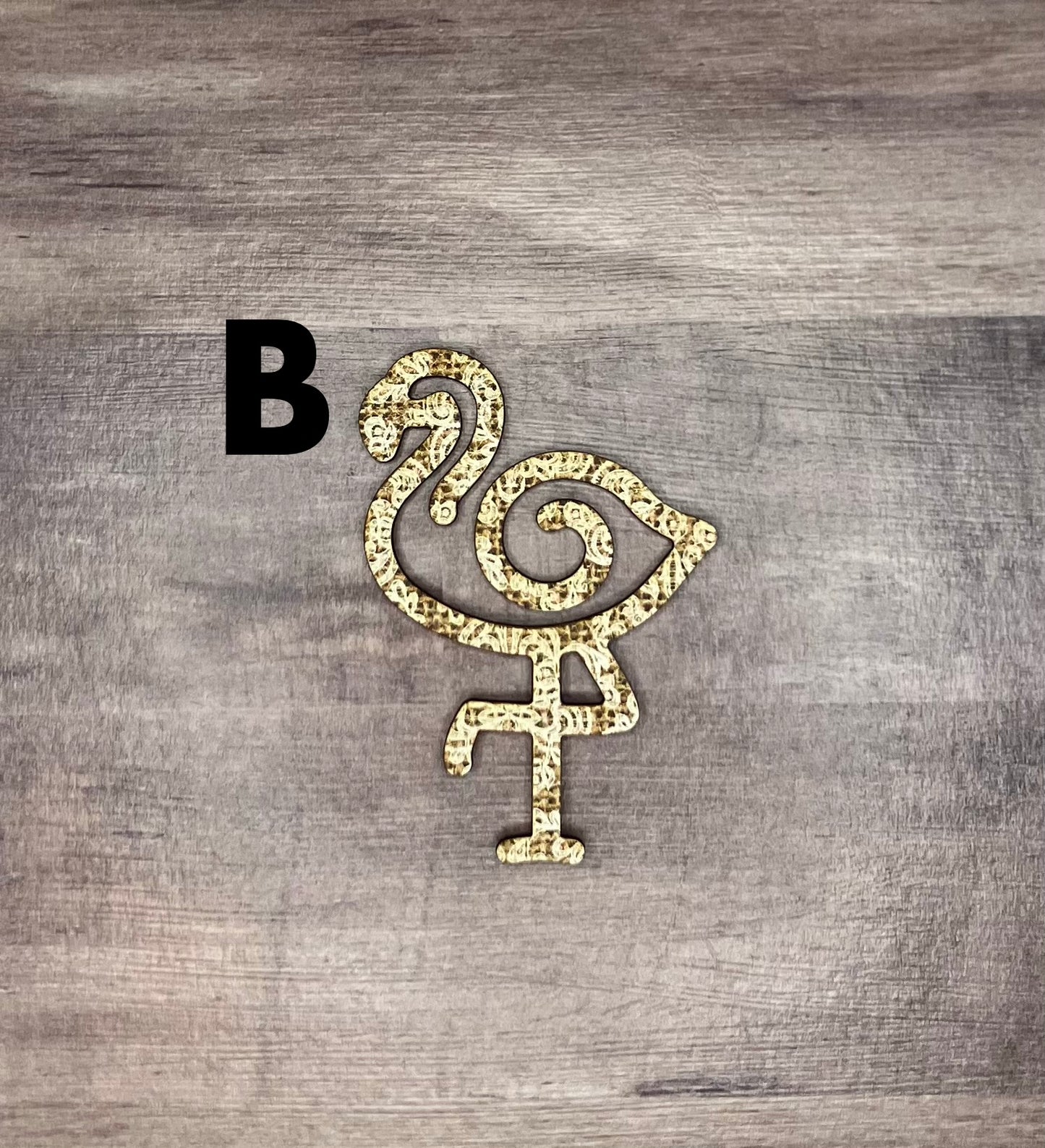 Flamingo Shaped Bookmark