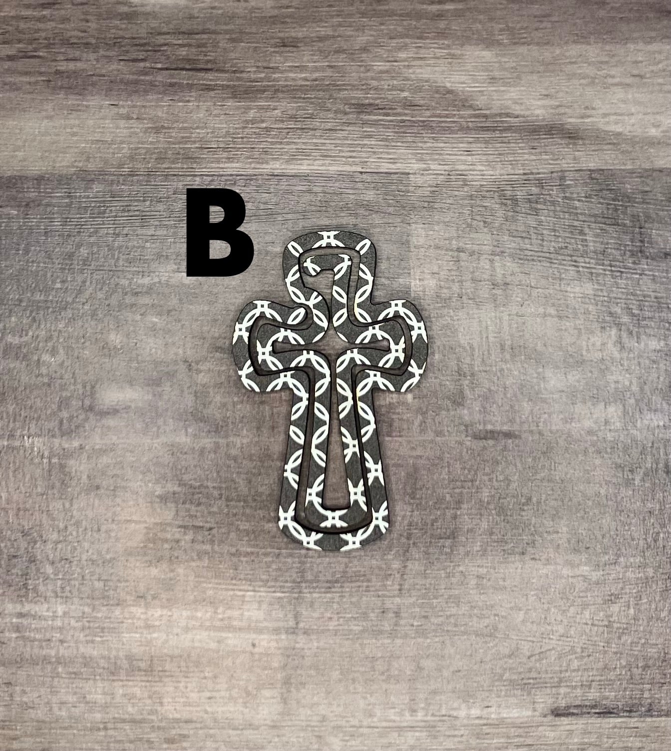 Cross Shaped Bookmark