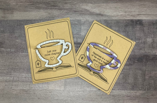 Teacup Shaped Bookmark