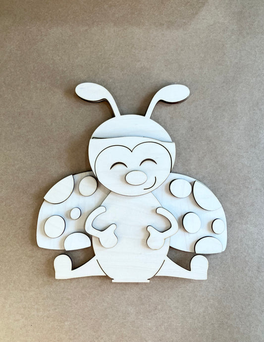 Ladybug With Interchangeable Hat