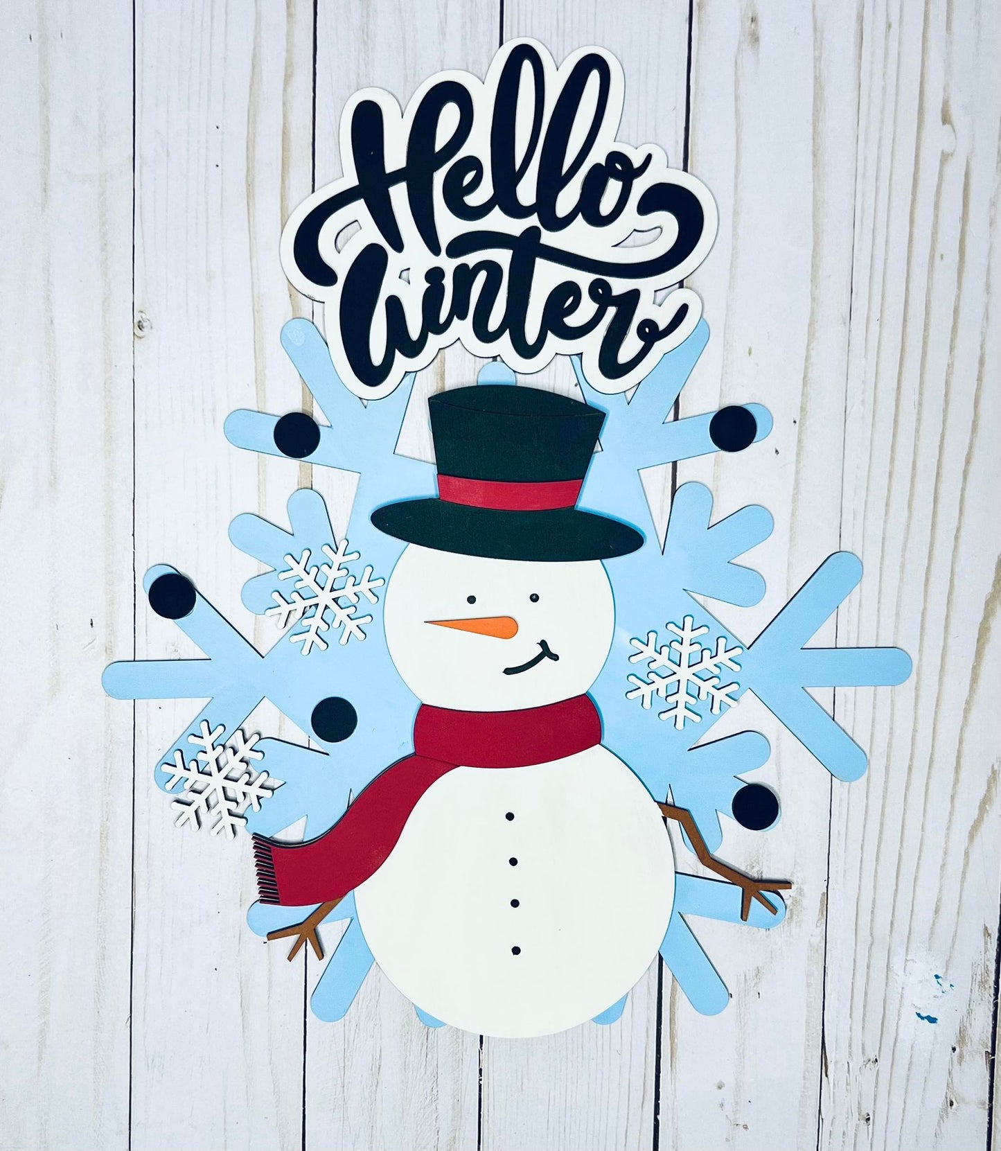 Hello Winter Snowman BB0056