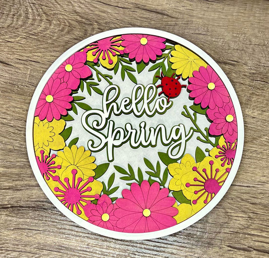 Hello Spring Sign BB0033