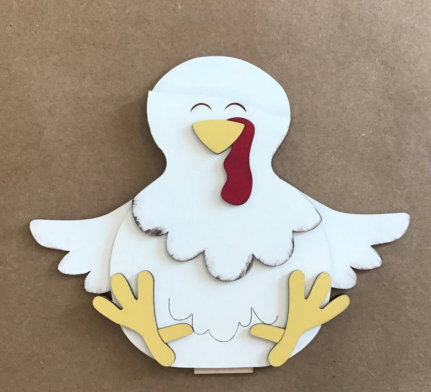 Chicken With Interchangeable Hat