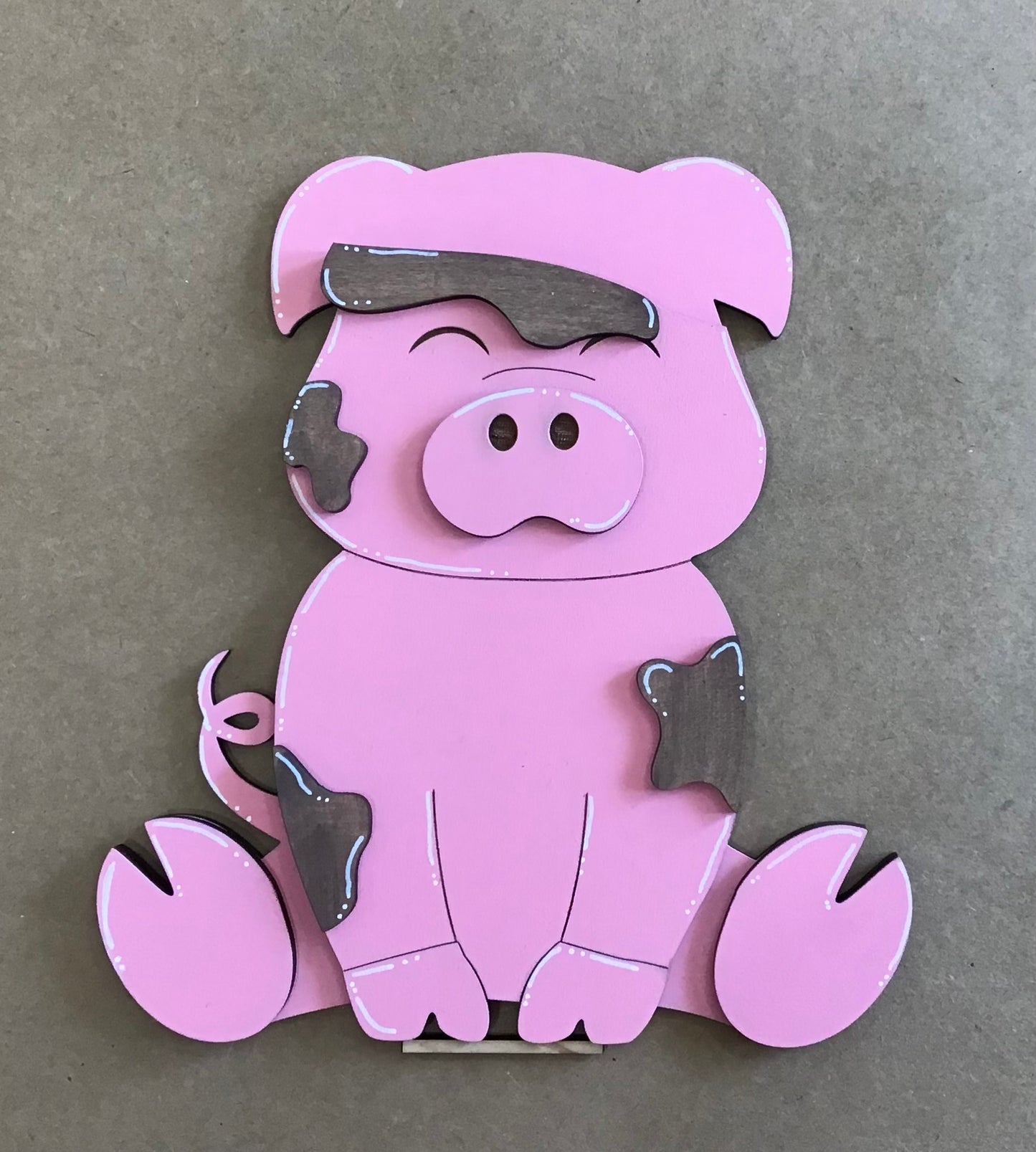 Pig With Interchangeable Hat